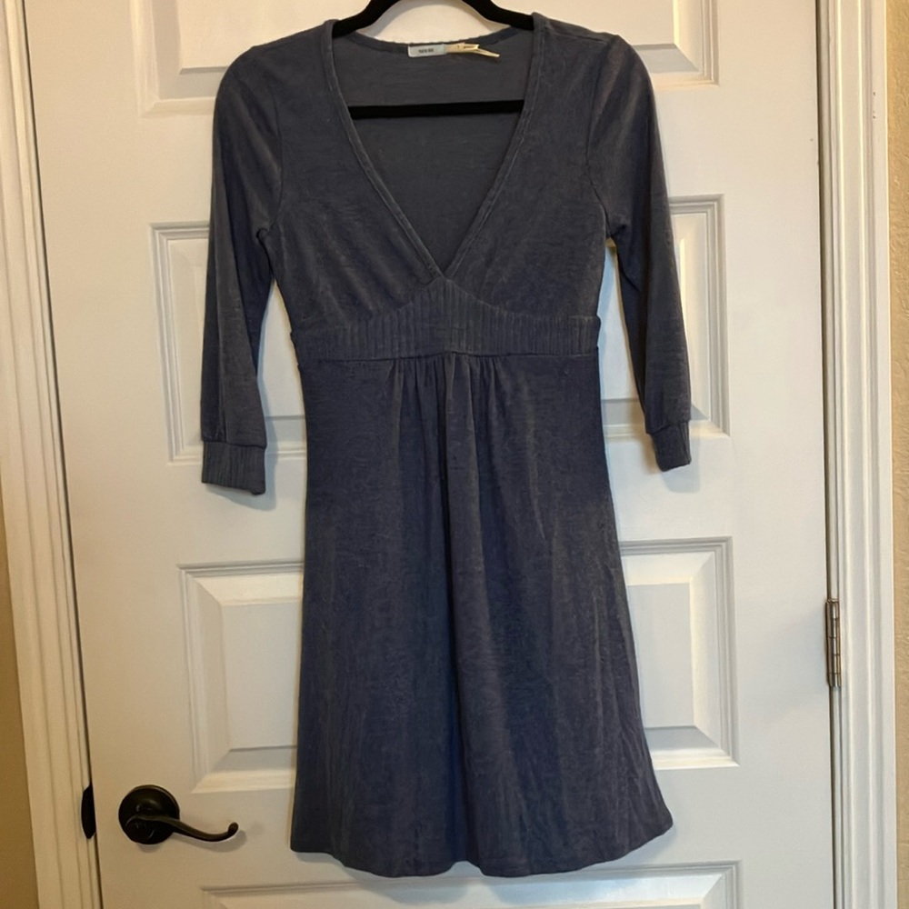 UO Kimchi Blue V-Neck Sweater Dress